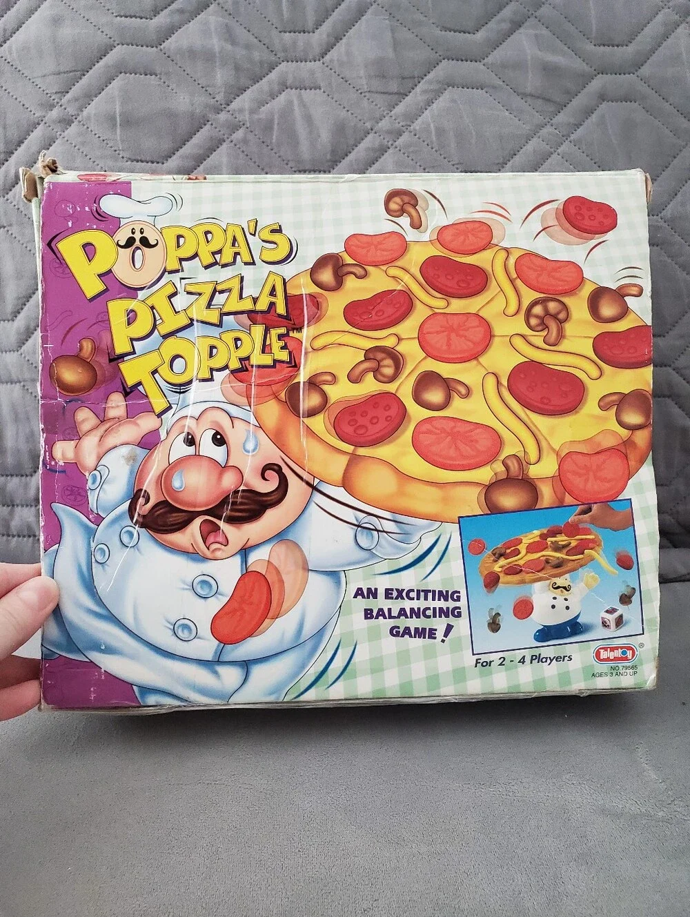 VTG 1999 Poppa's Pizza Topple Game